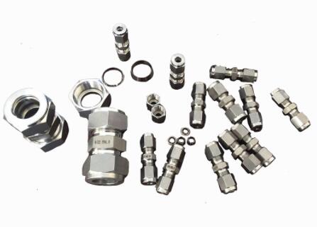 卡套式接头高温加热后的反应